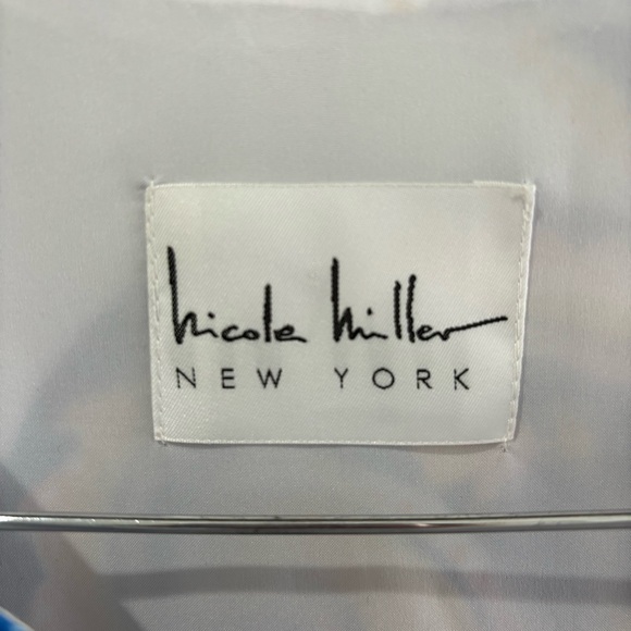 Nicole Miller paisley print long dress size 6 - Picture 5 of 8